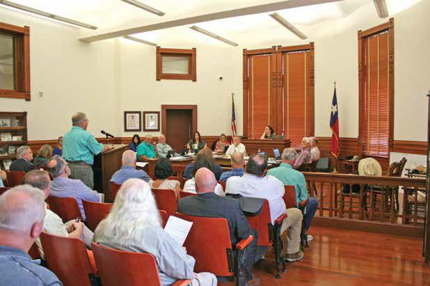 Commissioners Court hears comments on District Attorney office budget